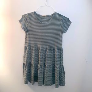 Myths green and white tunic/shirt